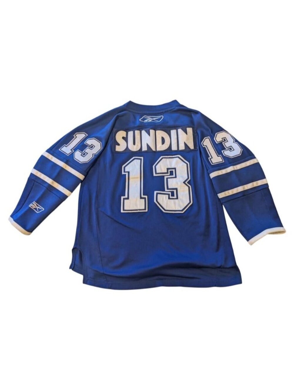 Reebok Toronto Maple Leafs Mats Sundin #13 Jersey Sz Youth L/XL